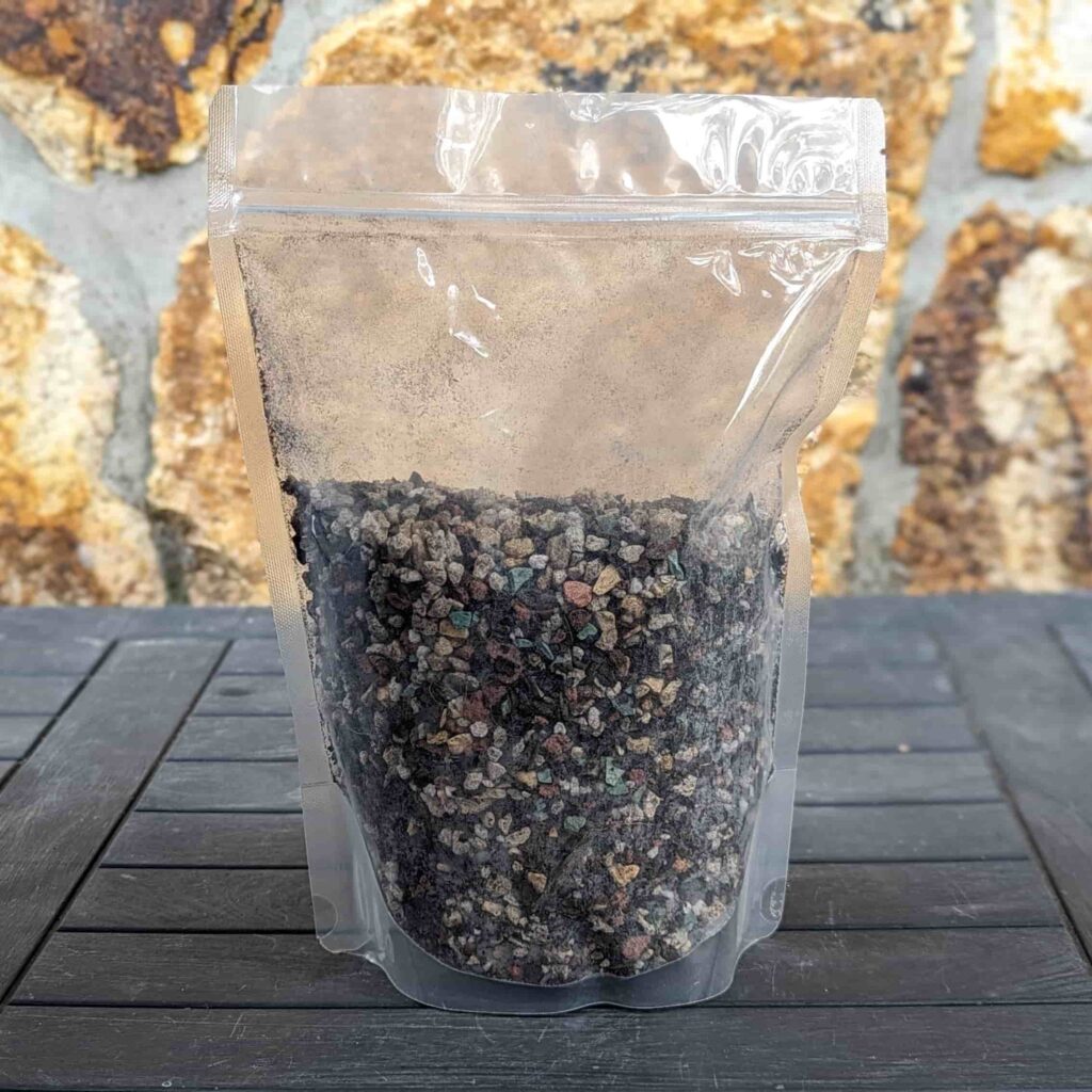 A 1 litre bag of cactus soil